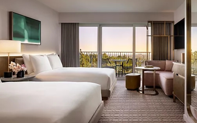 Deluxe Twin room with sunset view