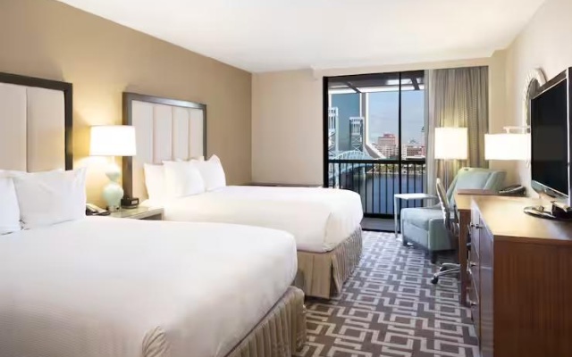 Twin room with river view