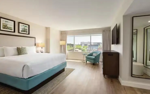 Room with historic view