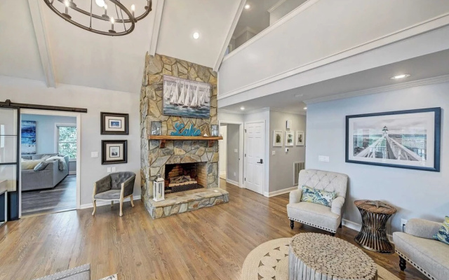 photo 3 of A Frame of Mind by Avantstay Lakefront Retreat Hot Tub + Game Room + Dock