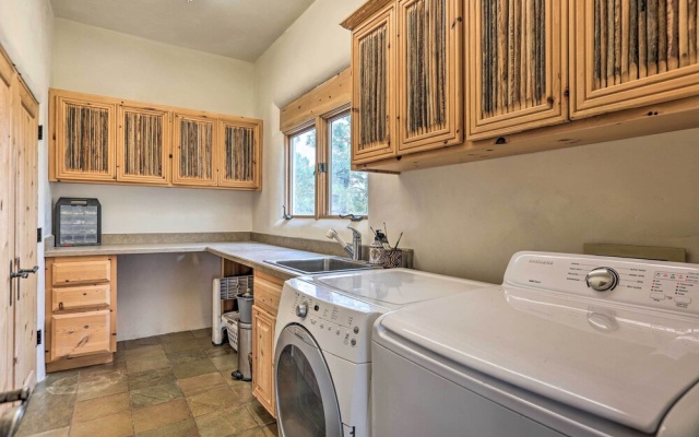 photo 4 of Adobe Home - River & Mtn Views w/ Hot Tub!