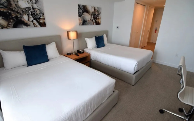 photo 3 of Bay, Ocean & Skyline View 2 Bed 2 Bath Residence @ Beachwalk Resort