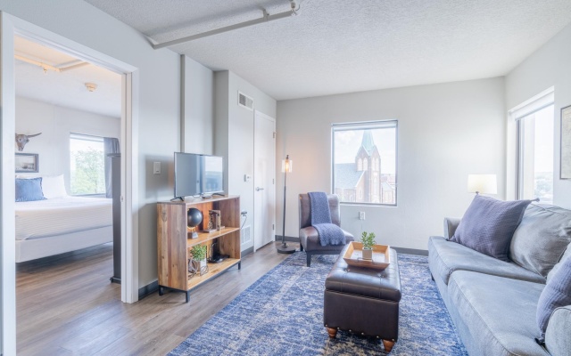 photo 2 of Beautiful Downtown Suite With Free Parking Gym More