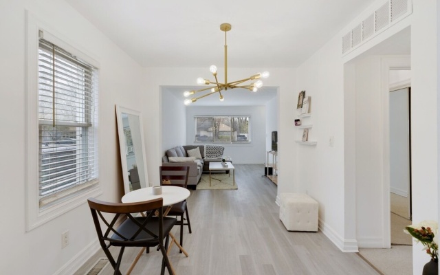 photo 4 of Beautiful Romantic 2 Bedroom House in the City Close to Restaurants and Bars 2 Home by Redawning