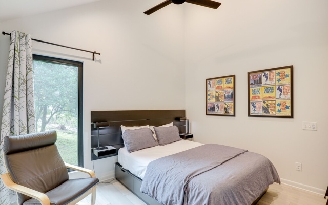 photo 5 of Brevard Retreat: Fireplace, Deck & Screened Porch!