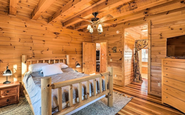 photo 2 of Bryson City Cabin w/ Private Hot Tub & Game Room