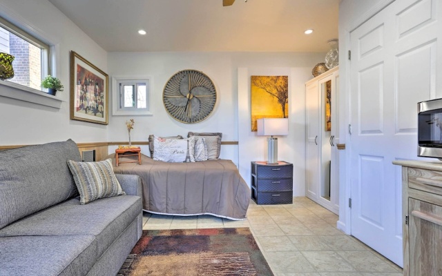 photo 5 of Central Elmont Studio w/ Great Outdoor Space!