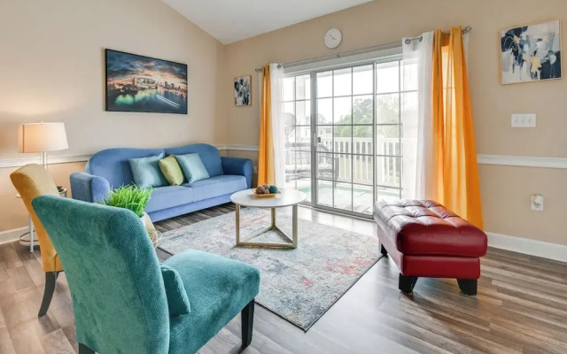 photo 5 of Charming Condo w/ Balcony, 1 Mi to UNC Charlotte!