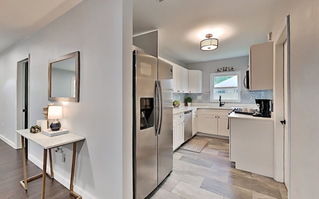 photo 4 of Charming Getaway W/ New Kitchen & Private Backyard 3 Bedroom Home