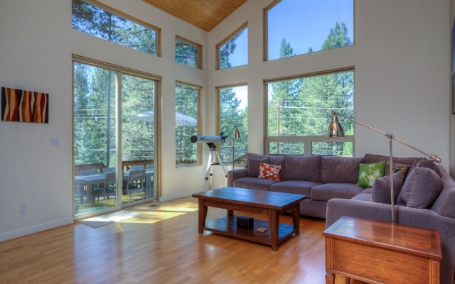 photo 4 of Chic 3BR in Truckee Tahoe Donner Access by RedAwning