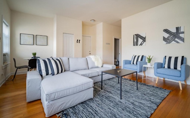 photo 5 of Classy 3BR 2BA Logan Square Apt with Free Parking