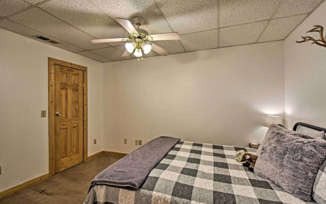 photo 5 of Cozy 'sunset View' Cabin w/ Game Room & Mtn Views!