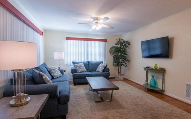 photo 3 of Cozy Tropical Bungalow Duplex with Heated Pool