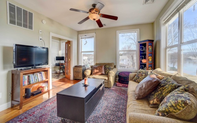 photo 3 of Canal-front Waterford Apartment on Hudson River