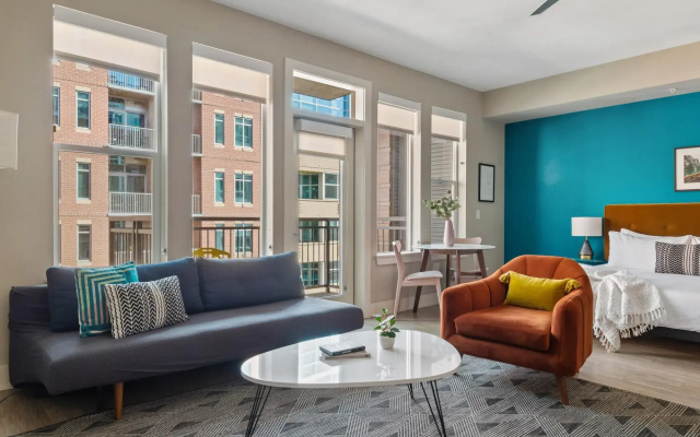 photo 4 of Denver | Adorable 1BD/1BA Riverfront Apartment