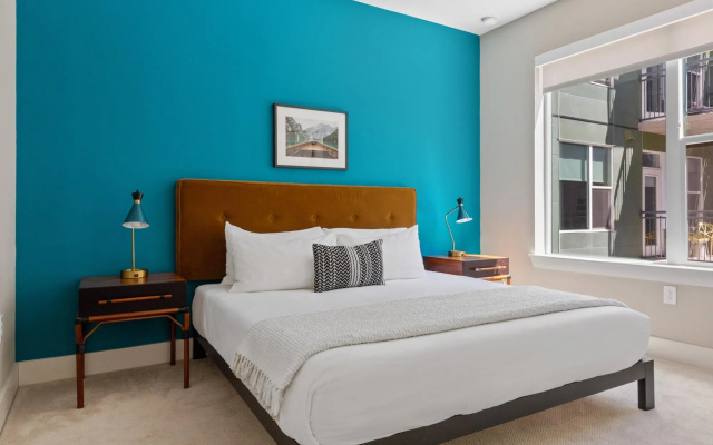 photo 5 of Denver | Delightful 1BD/1BA Riverfront Apartment