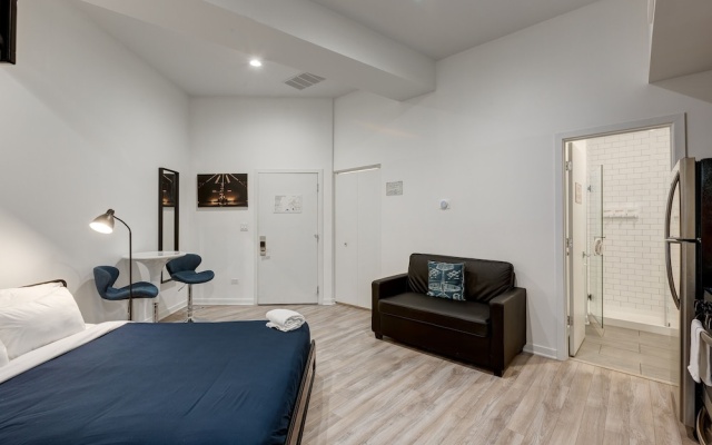 photo 2 of Enjoy A Romantic Chicago Getaway - This Windy City Studio Is Perfect For 2 - 747 Lofts Cabin 104 by RedAwning