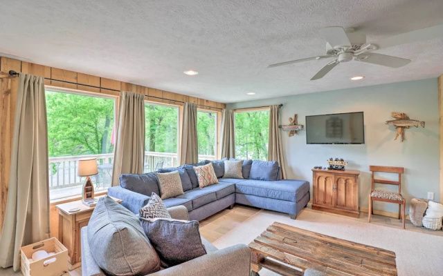 photo 3 of Expansive Cotter Cabin on White River w/ Deck!