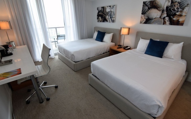 photo 5 of Fabulous Bay, Ocean & Skyline View 2 Bed 2 Bath Residence @ Beachwalk Resort