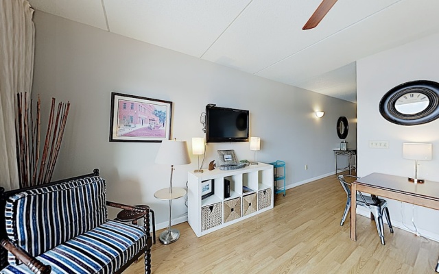 photo 3 of Historic District W/ River Views & Balcony 1 Bedroom Condo