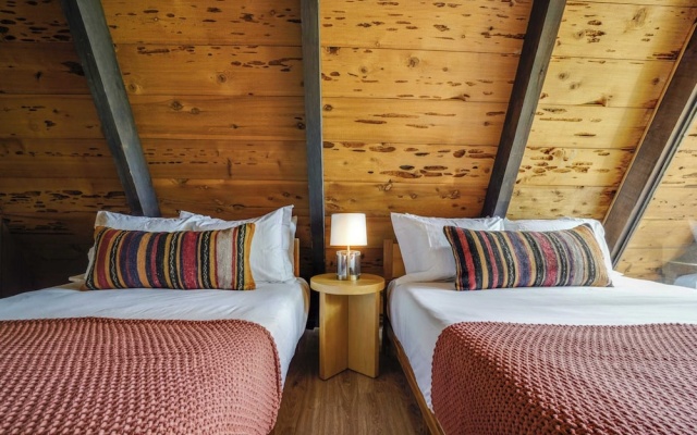 photo 2 of Horizon by Avantstay Stunning A-frame Cabin w/ Hot Tub, Billiards, Lake Views