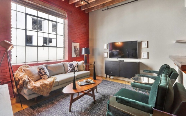 photo 4 of Inventive 2br/2.5 BA Industrial Apt by Domio