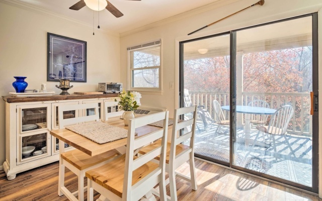 photo 4 of Balcony + Pool Access! Couples Escape in Lake Lure