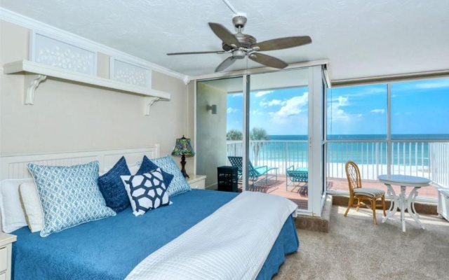 photo 2 of LaPlaya 202D Picture this from your lanai or sundeck Palm trees beach turquoise water and gorgeous sunsets
