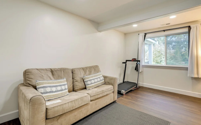 photo 4 of Deck + Game Room: Redmond Home ~ 17 Mi to Seattle