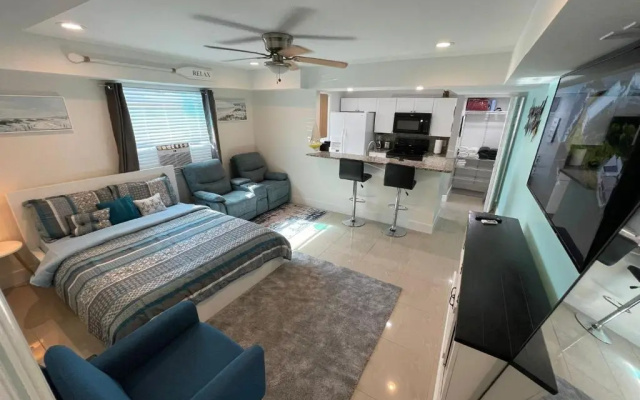 photo 4 of Luxury Cozy Studio - 5 min to Beach