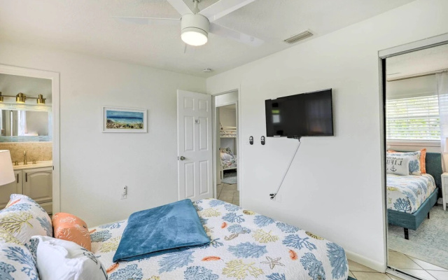 photo 3 of Merritt Island Home: Fire Pit & Canal Access!