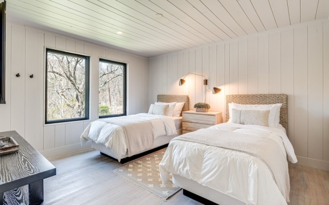 photo 4 of Modern Pisgah Forest Cabin on 60 Wooded Acres!