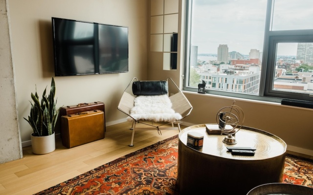 photo 2 of Modern & Uniquely Designed Suite in Old City
