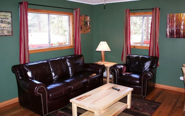 photo 5 of Mountain Pine Cabin With Personal Hot Tub - Dog-friendly! 3 Bedroom Cabin - #20-NCD0296