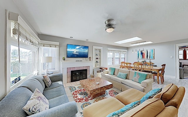 photo 3 of New Listing! Beach W/ Backyard Oasis 2 Bedroom Home