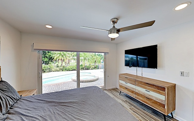 photo 5 of New Listing! Canal-front W/ Private Pool & Hot Tub 3 Bedroom Home