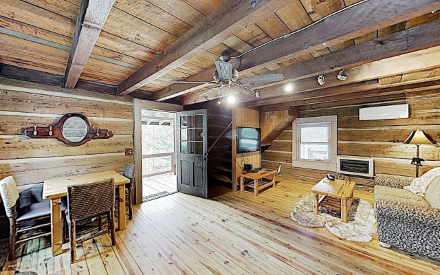 photo 4 of New Listing! Updated W/ Hot Tub On 2 Acres 1 Bedroom Cabin
