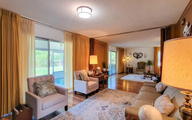 photo 3 of NEW Retro Relaxation in Stylish Rockledge Oasis