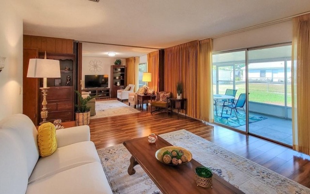 photo 4 of NEW Retro Relaxation in Stylish Rockledge Oasis