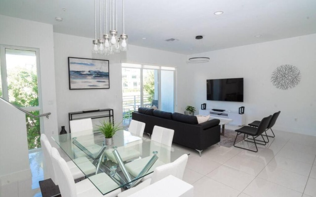photo 3 of Ocean Front contemporary 3 Bedroom townhouse.