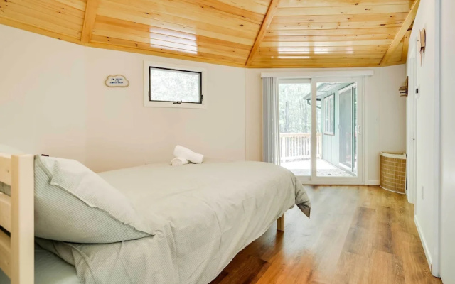 photo 4 of Private Deck & Grill: Pocono Pines Retreat!