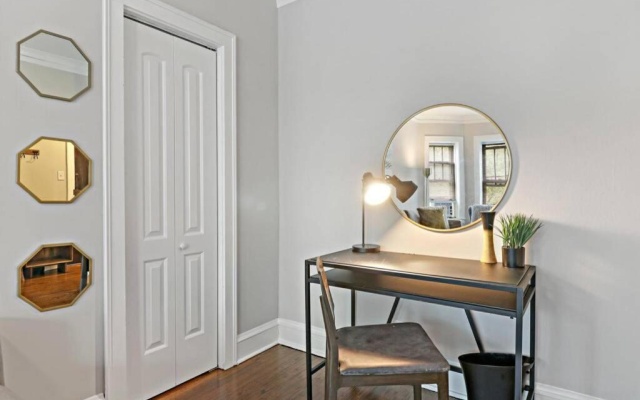 photo 5 of Quiet Spacious 2BR Apt walk to Train, near Shops