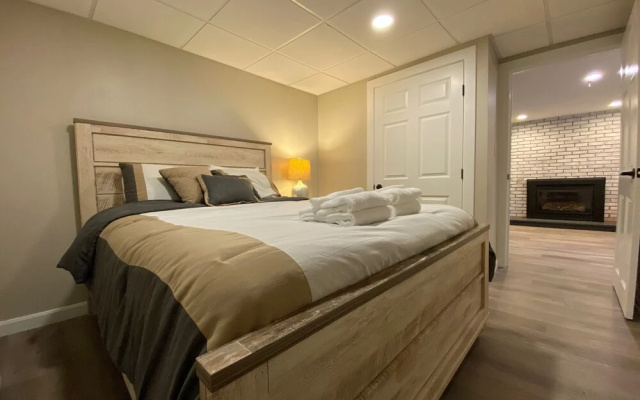 photo 4 of Renovated! Double Dipper: Upper And Lower Level Of Duplex Ski Home At Killington 7 Bedroom Home
