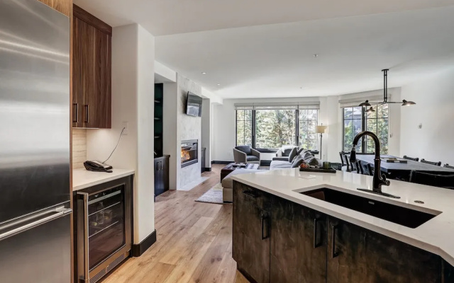 photo 3 of Ski-in/ Ski-out 3br 3.5ba Forest + Mountain Views Sleeps 8 3 Bedroom Condo by RedAwning