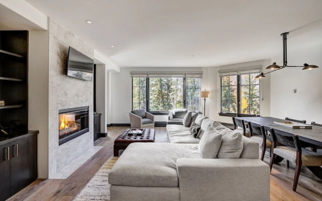 photo 4 of Ski-in/ Ski-out 3br 3.5ba Forest + Mountain Views Sleeps 8 3 Bedroom Condo by RedAwning