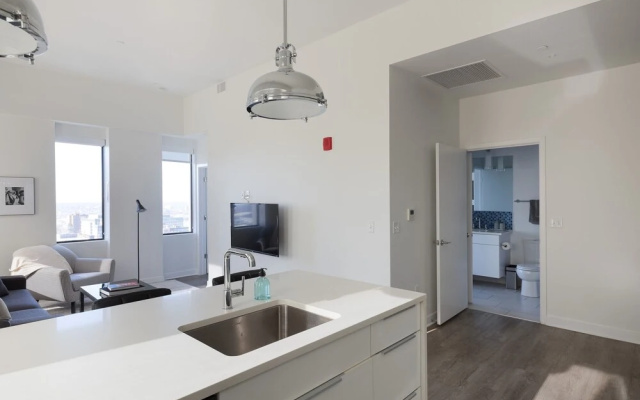 photo 2 of Sky on Main - Luxe DT Apts with Gym + Roof Terrace by Zencity