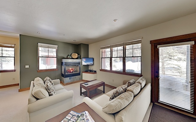 photo 2 of Slopeside : Hot Tub, Walk To Lifts & Village! 2 Bedroom Condo
