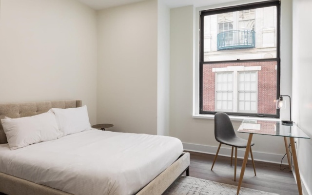 photo 3 of Sosuite Corner 3BR Apt w Park View, W/d, Gym