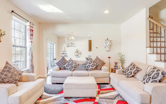 photo 3 of Spacious Ewing Township Home: Home Gym & Deck!