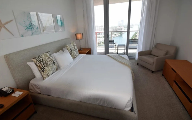 photo 2 of Spectacular Ocean & Bay View Residence 1 Bed 1 Bath @ Beachwalk Resort